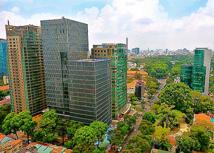 văn phòng hạng A đường lê duẩn