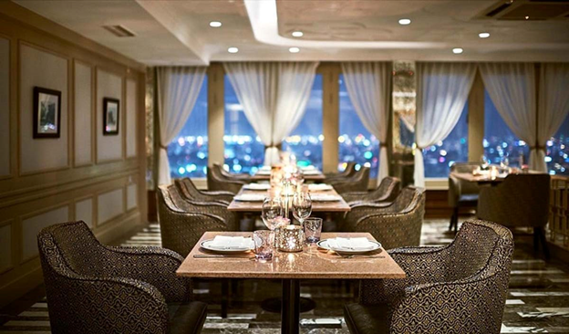 Khu nhà hàng sang trọng