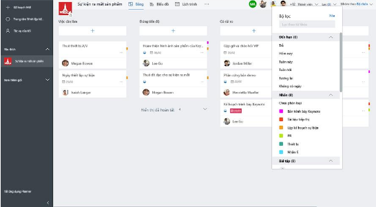 Microsoft Planner là một trong những phần mềm tích hợp nhiều tiện ích tốt nhất cho doanh nghiệp