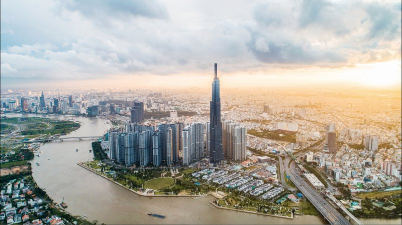 ngắm toàn cảnh tòa nhà landmark 81 tower