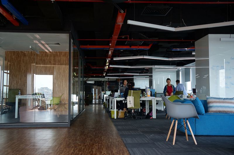 Thiết kế văn phòng công ty Trusting Social 