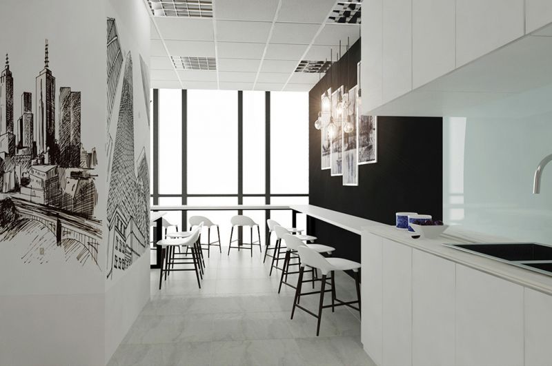 Thiết kế nội thất;  văn phòng;  công ty Country Garden