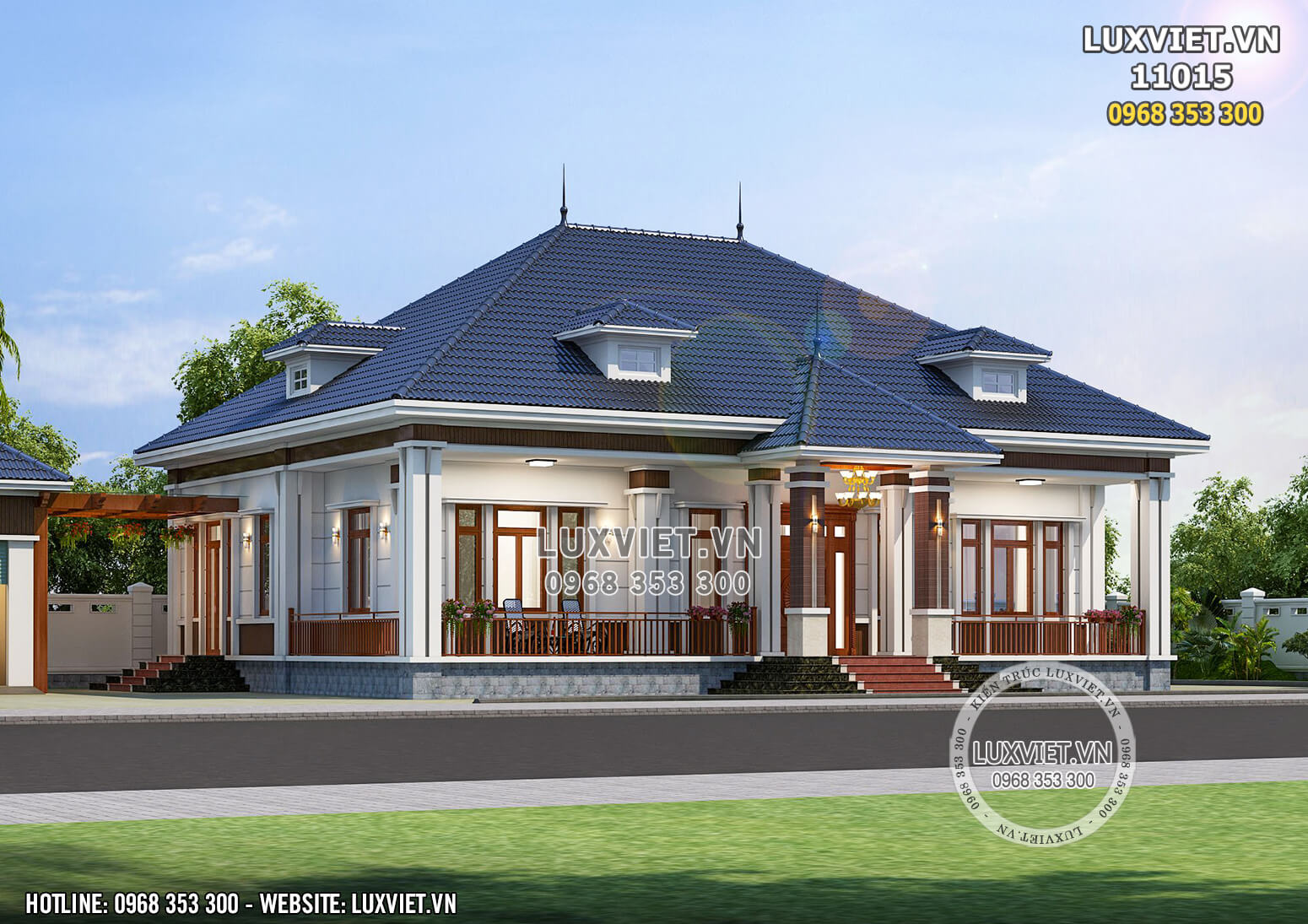 phong cách thiết kế biệt thự đẹp