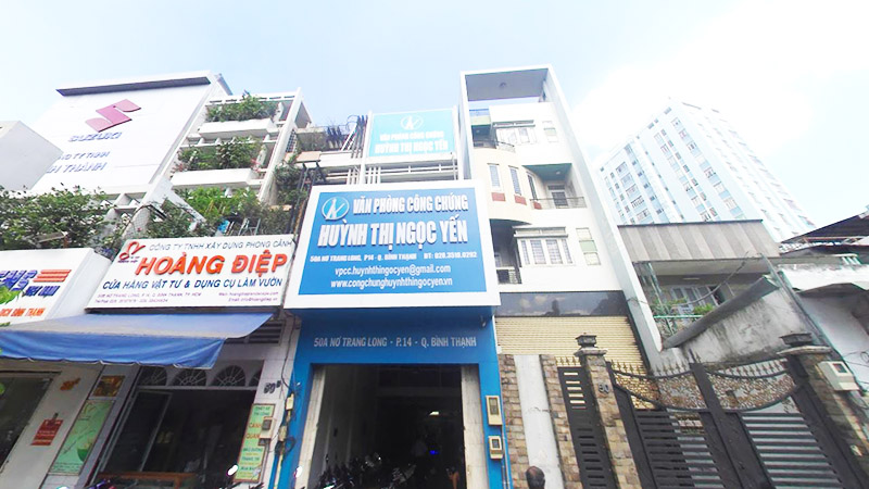 văn phòng công chứng quận bình thạnh