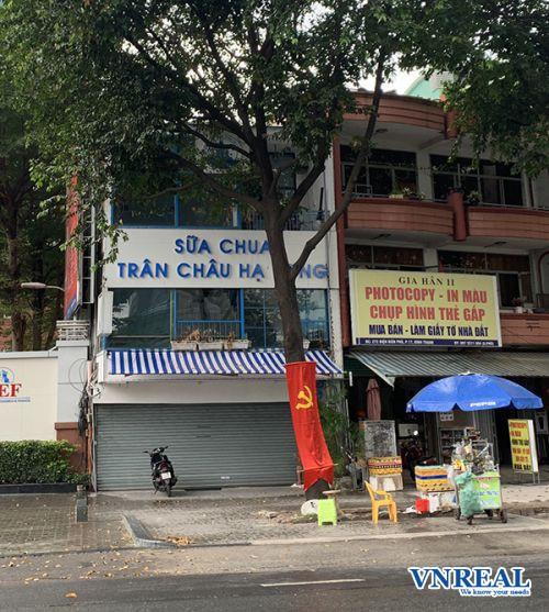 cho thue nha mat tien duong dien bien phu 5x18m 2 lau 50tr th