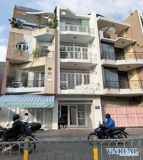 cho thue nha mat tien duong truong sa 4 x19m 1 tret 3 lau 45tr th