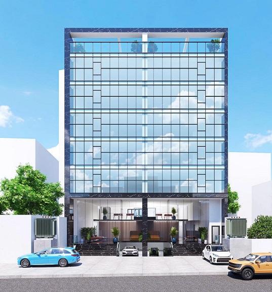 cho thue toa nha mat tien le quang dinh 20x40m 1 ham 7 lau 3500m2 gia 600 tr thang 