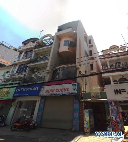 cho thue nha mat tien duong huynh van banh  44m x 16m   no hau 66m  3 lau 60tr th