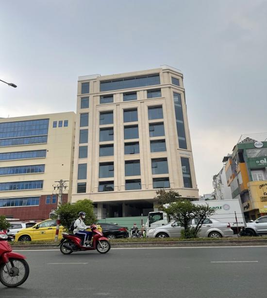 cho thue toa nha 23 cong hoa 16x20m 2 ham 8 lau 2500m2