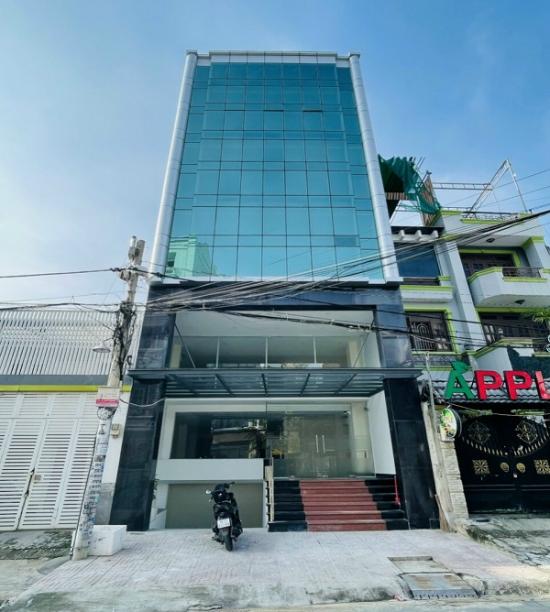 cho thue toa nha duong nguyen gia tri 7 5x16m 1 ham 5 lau gia 6500  thang