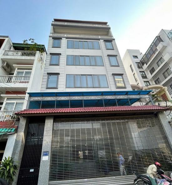 cho thue toa nha mat tien tran huu trang10x35m 1 ham 8 lau 2000m2 gia 400 trieu thang 