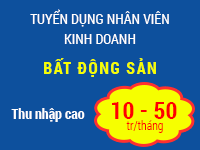 tuyen dung nhan vien kinh doanh bat dong san