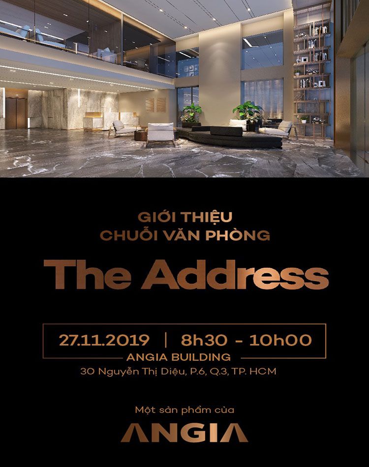an gia group ra mat thuong hieu van phong cho thue the address
