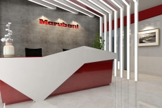 thiet ke van phong cong ty marubeni viet nam